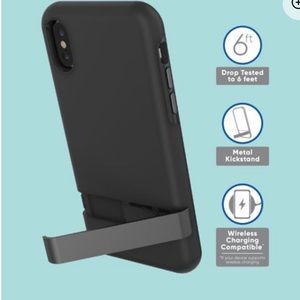 💜iPhone X/XS Phone Case with Kickstand Protection